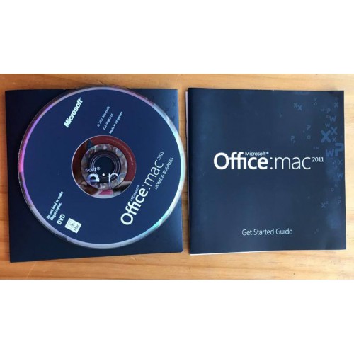 microsoft office for mac 2011 home and business disc